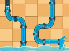 Puzzle dell'acqua del tubo domestico